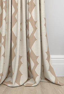 Construct, Tangerine - Made to Measure Curtains